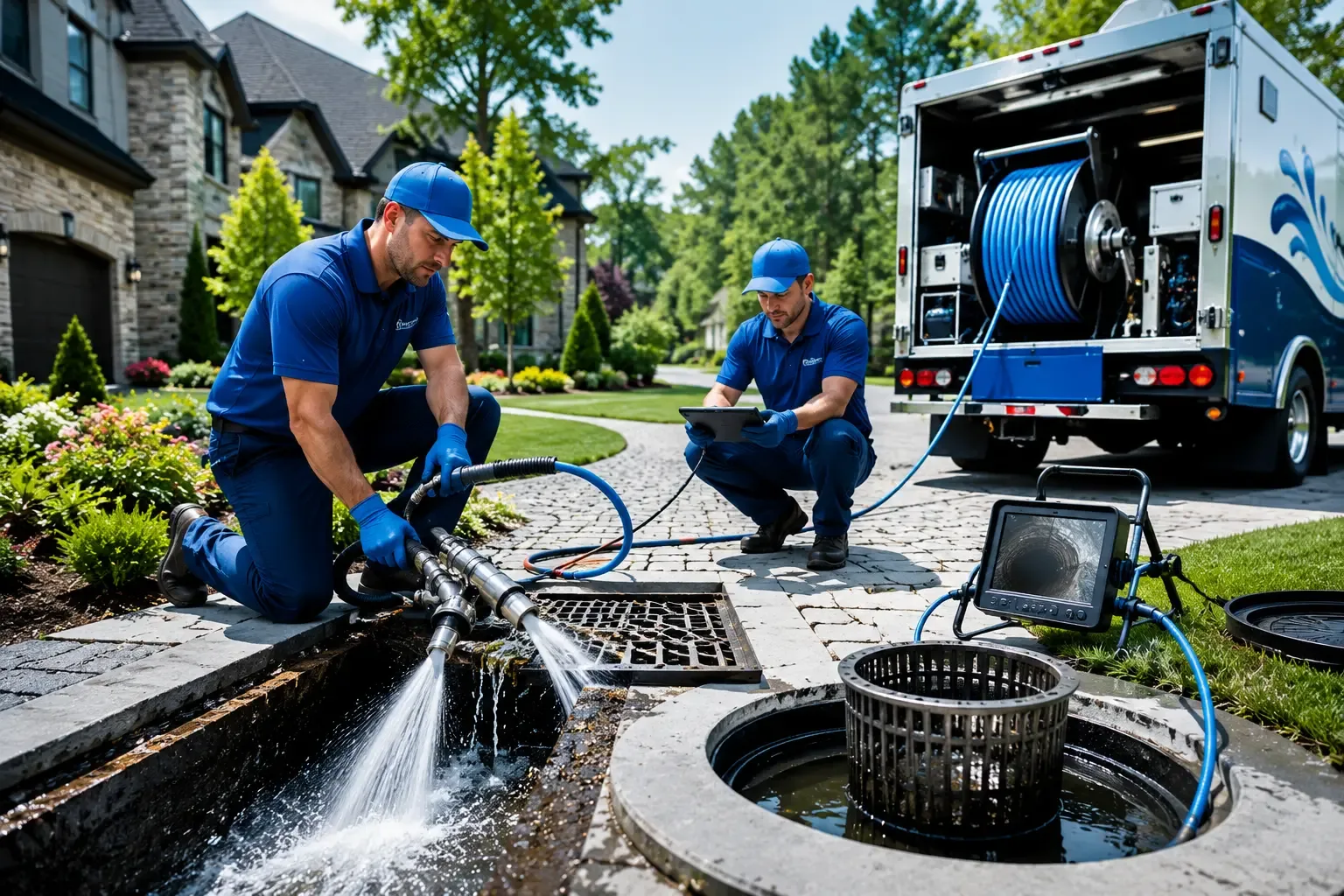 Local outdoor drain cleaning professionals in Summitville, IN