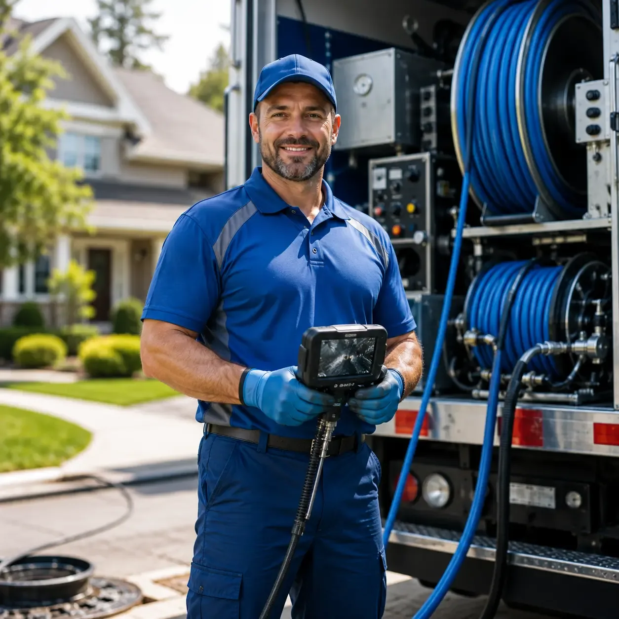 Local outdoor drain cleaning specialists in Summitville, IN